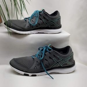 Asics Gel Kayand 20. Size 7. Dark grey and teal